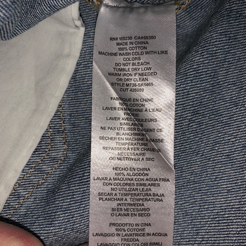 Joie size 28 mini Jean skirt, NWOTs - Picture 5 of 10